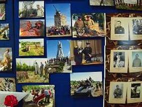 Выставка экспонатов Донского Военно-исторического музея    на избирательном участке № 1372